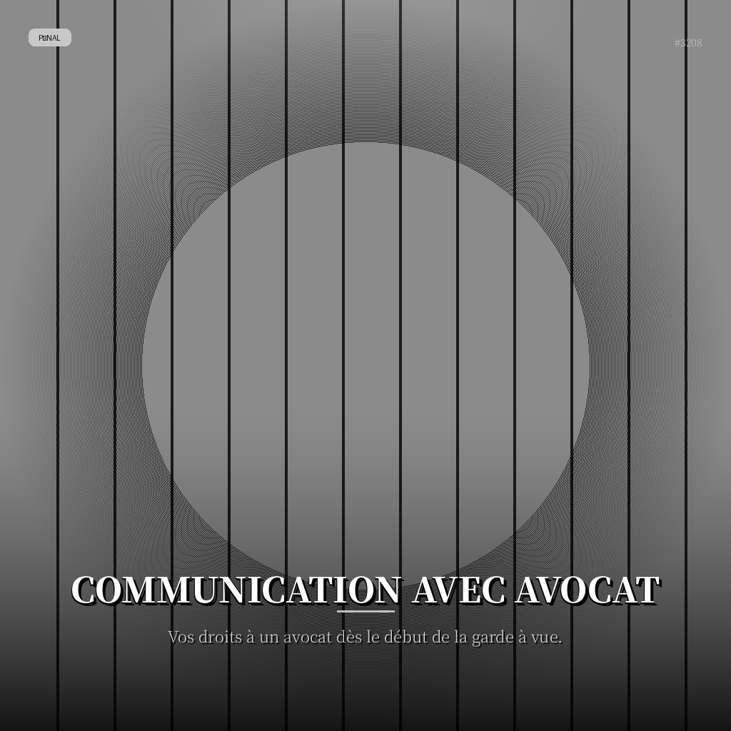 Communication avec Avocat