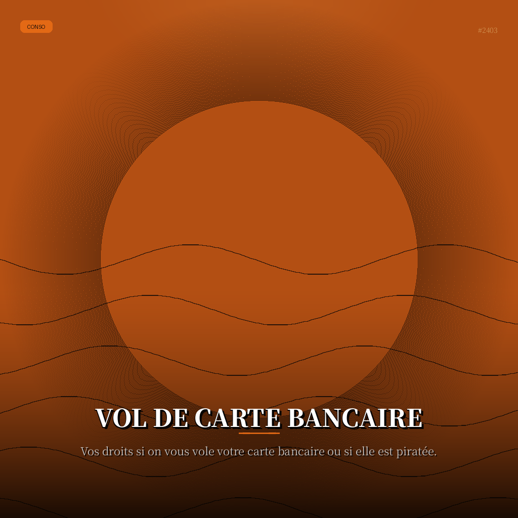 Vol de Carte Bancaire