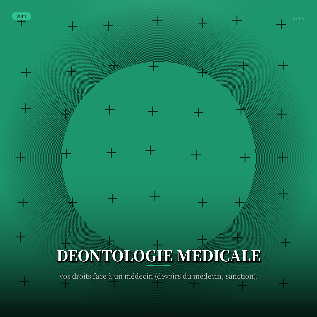 Deontologie Medicale