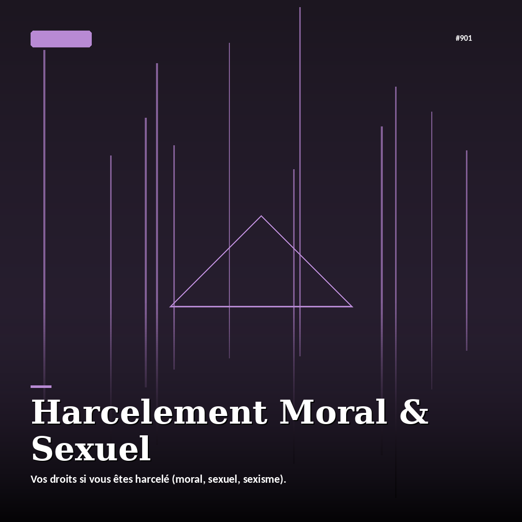 Harcelement Moral & Sexuel