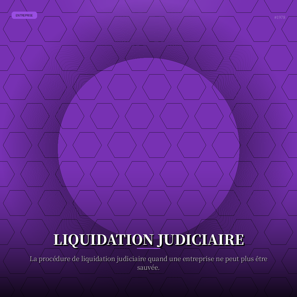 Liquidation Judiciaire