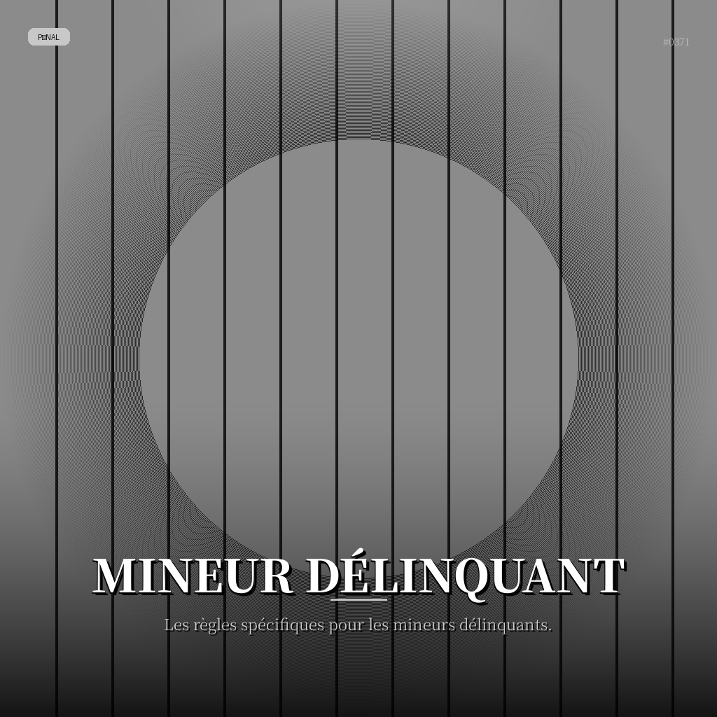 Mineur Délinquant
