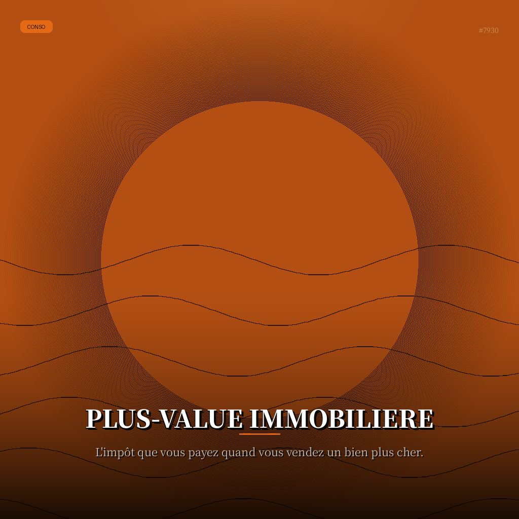 Plus-Value Immobiliere