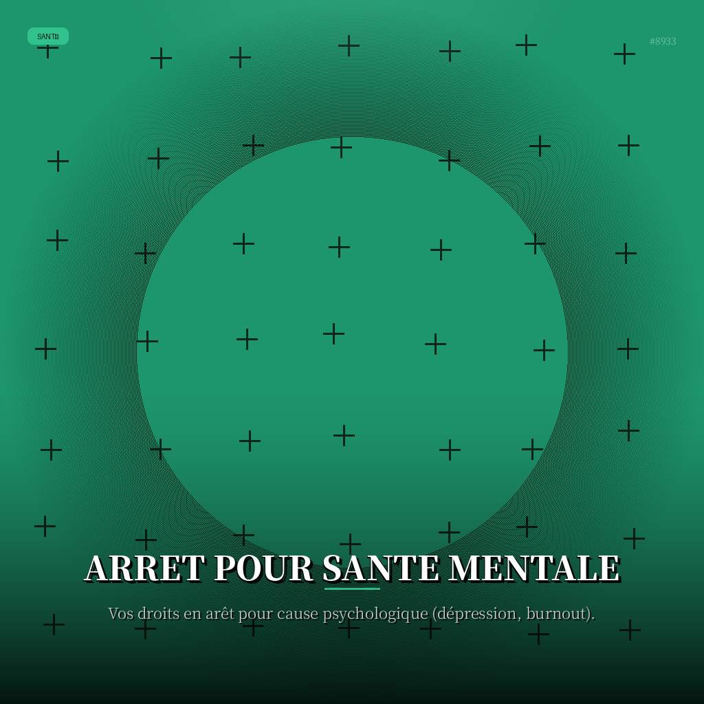Arret pour Sante Mentale